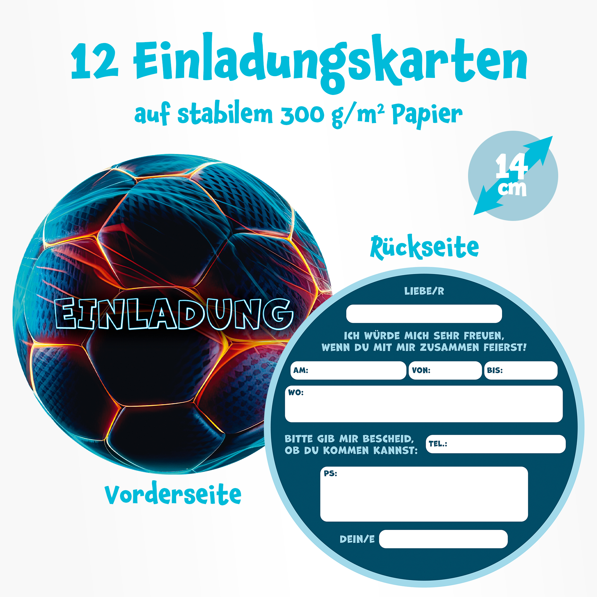 moosthaler einladungskarten kindergeburtstag junge fussball einladungen
