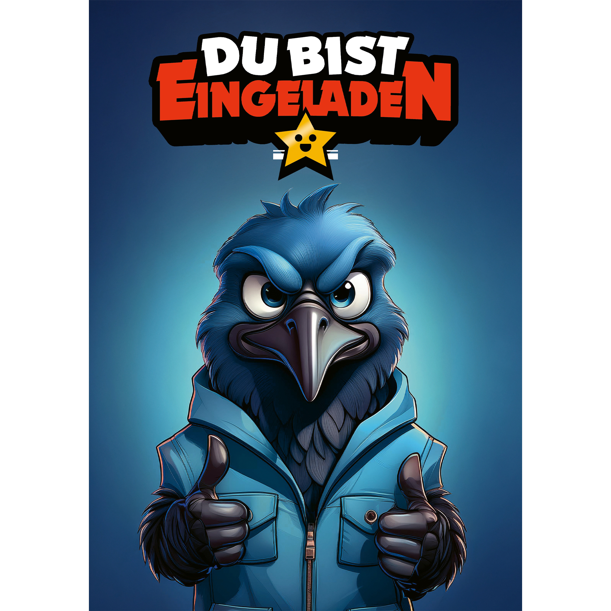 moosthaler einladungskarten kindergeburtstag junge crow einladungen